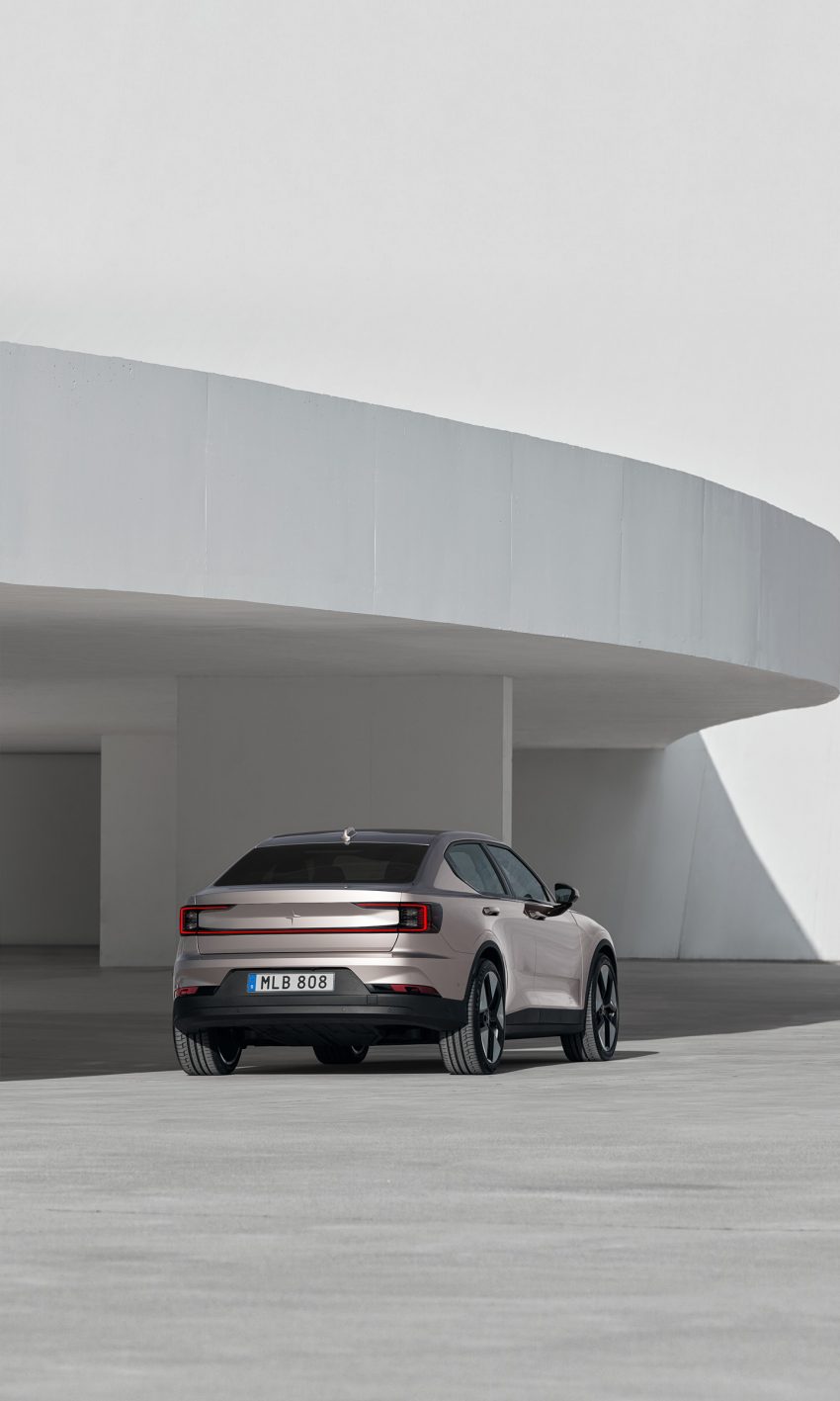 2023 Polestar 2 - Rear Three-Quarter Phone Wallpaper 850x1417 #17
