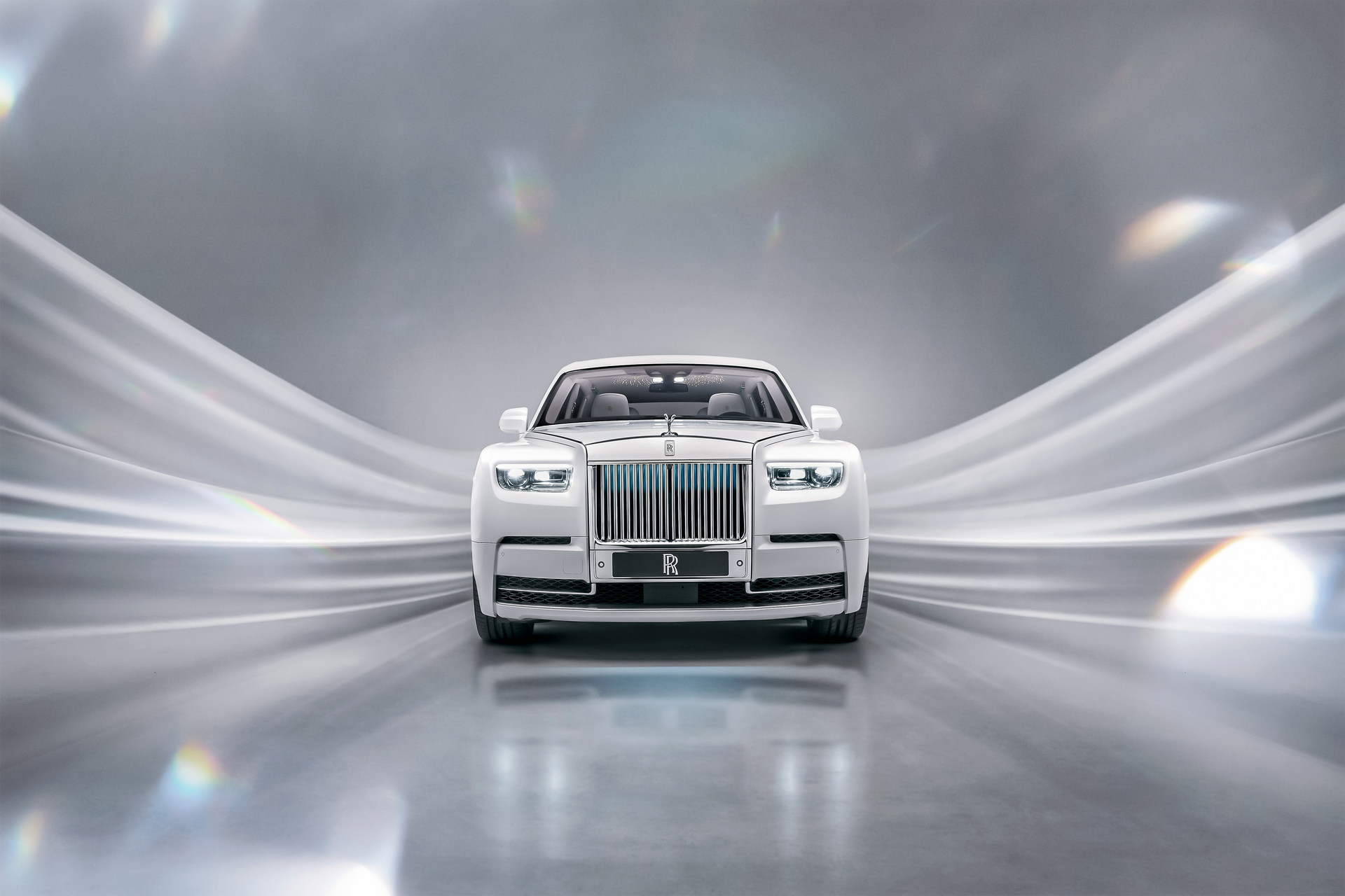 Download 2023 Rolls-Royce Phantom Extended Series II Platino - Front HD Wallpaper 1920x1280 #46