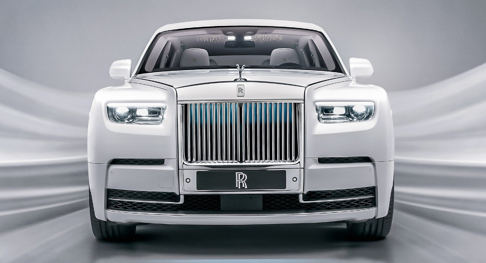 Download 2023 Rolls-Royce Phantom Extended Series II Platino - Front HD Wallpaper 1920x1040 #45