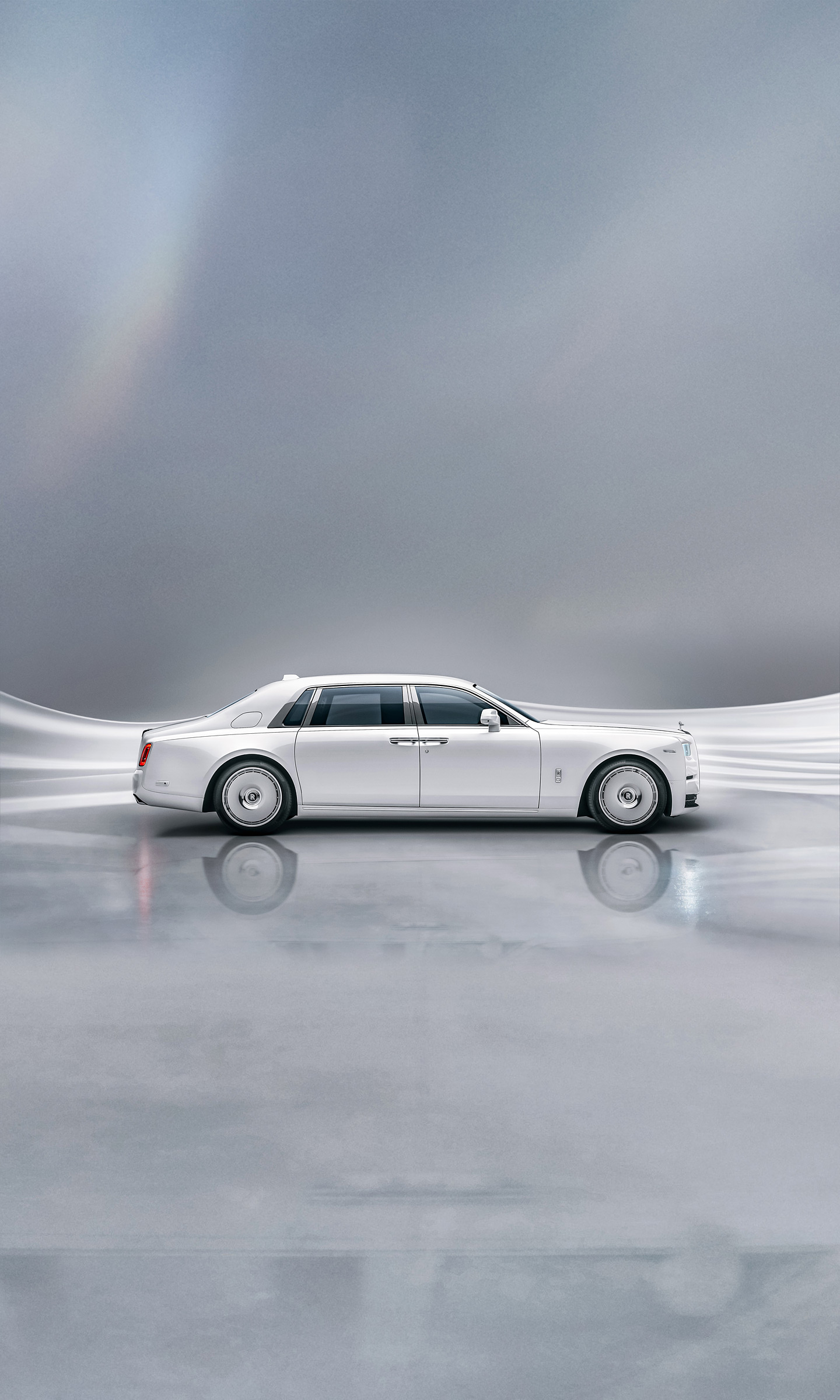Download 2023 Rolls-Royce Phantom Extended Series II Platino - Side HD Phone Wallpaper 1440x2400 #48