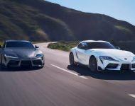 2023 Toyota GR Supra MT - Front Three-Quarter Wallpaper 190x150