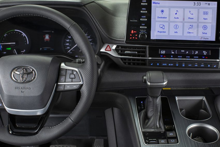 2023 Toyota Sienna 25th Anniversary Edition - Central Console Wallpaper 850x567 #17