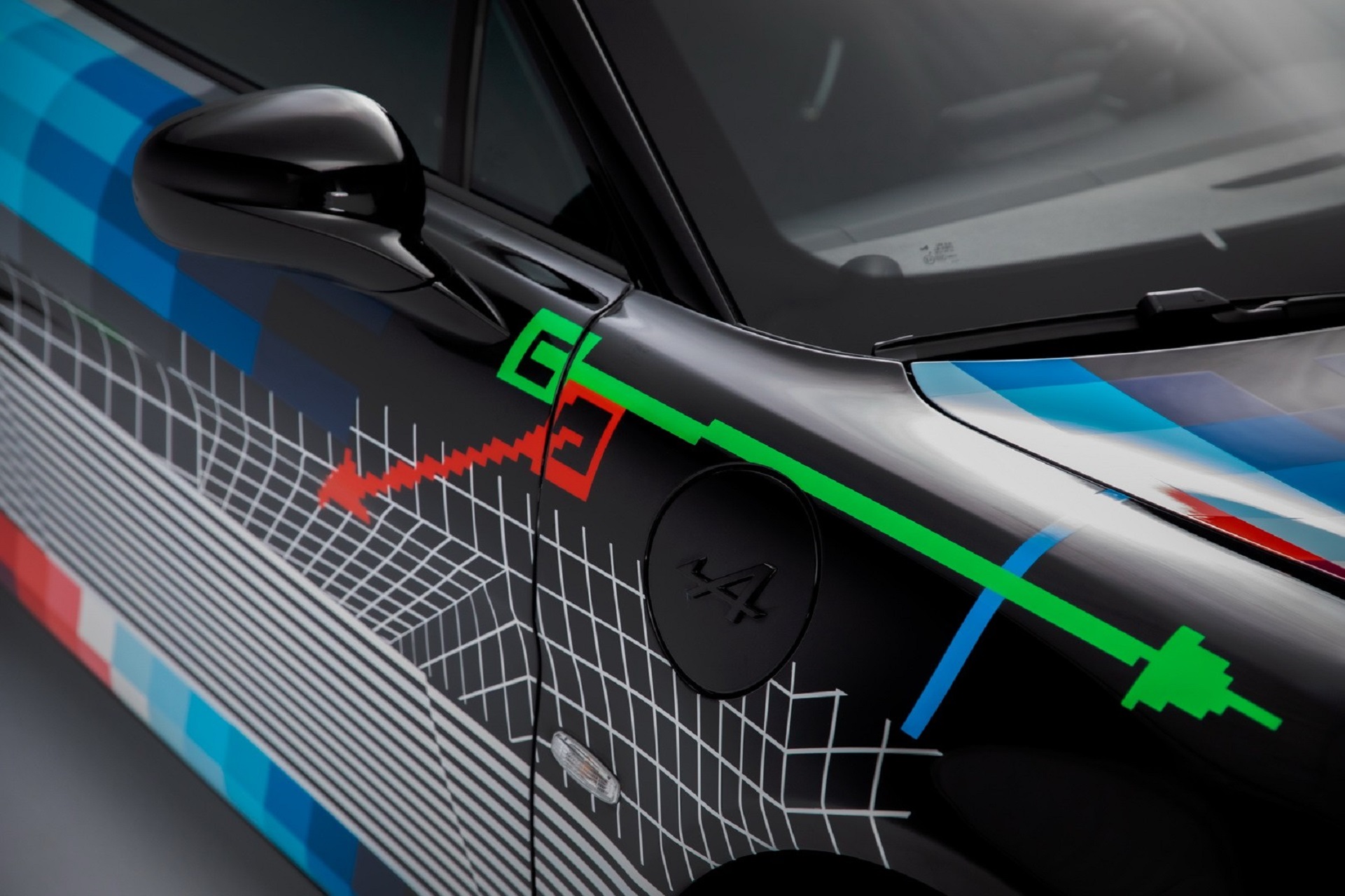 Download 2021 Alpine A110 by Felipe Pantone - Mirror HD Wallpaper 1921x1280 #12