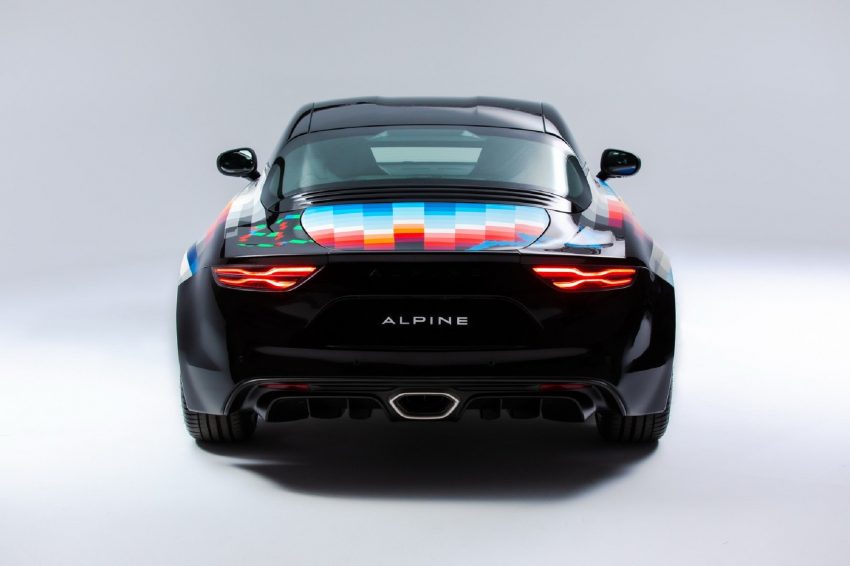 2021 Alpine A110 by Felipe Pantone - Rear Wallpaper 850x566 #4