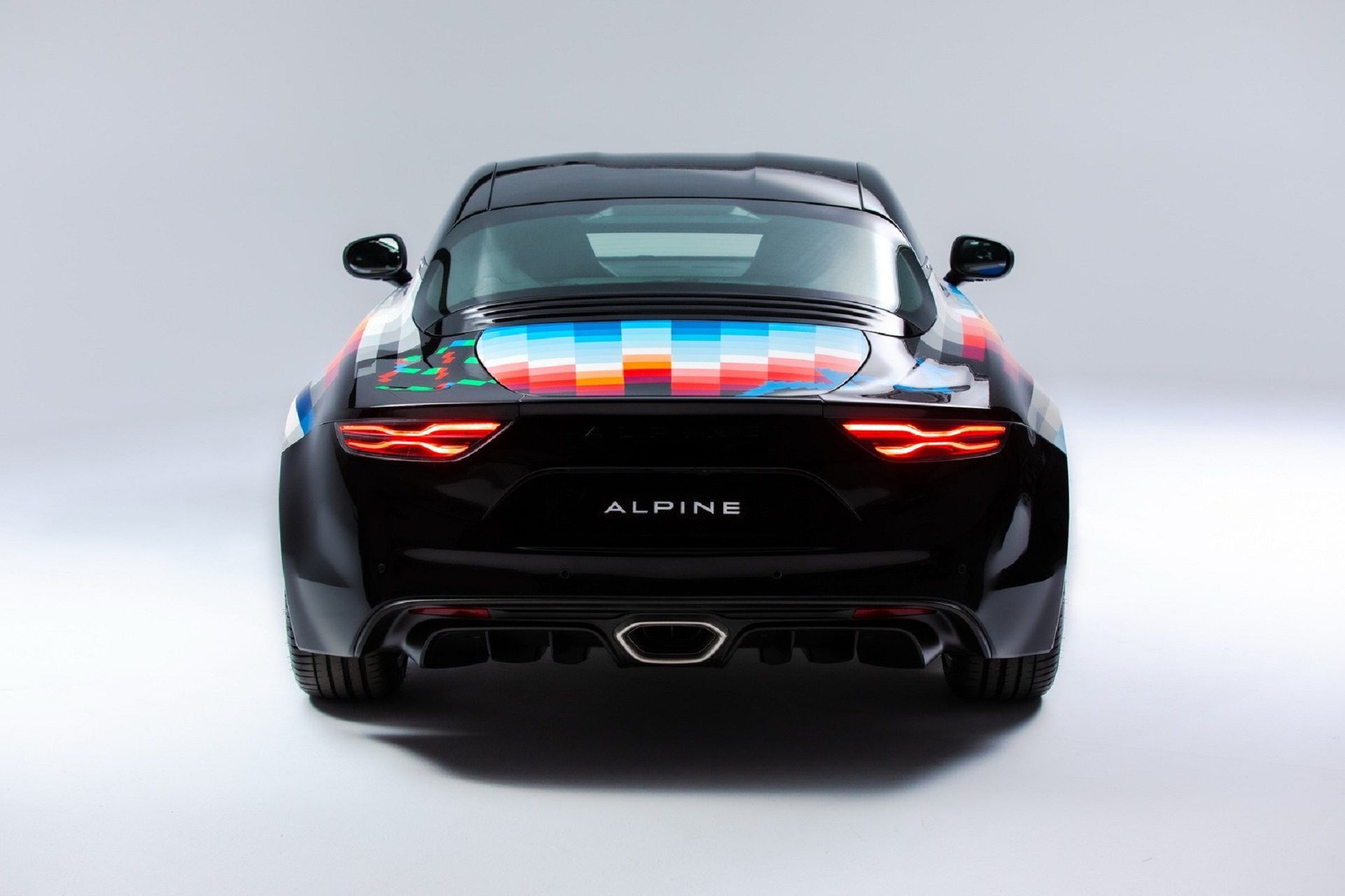 Download 2021 Alpine A110 by Felipe Pantone - Rear HD Wallpaper 1921x1280 #4