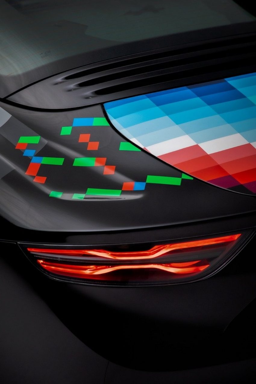 2021 Alpine A110 by Felipe Pantone - Tail Light Phone Wallpaper 850x1275 #13