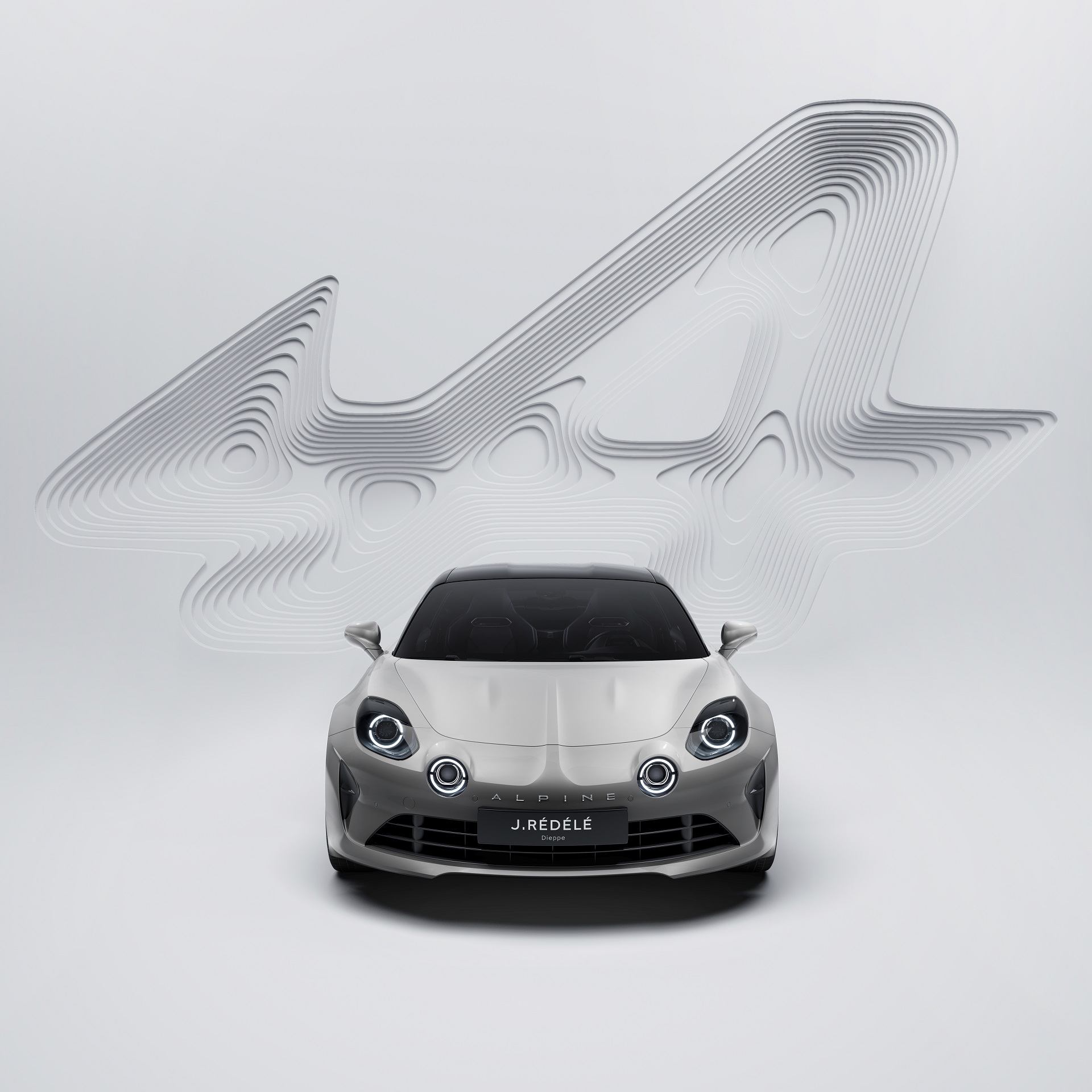 Download 2022 Alpine A110 GT - Front HD Wallpaper 1920x1920 #8