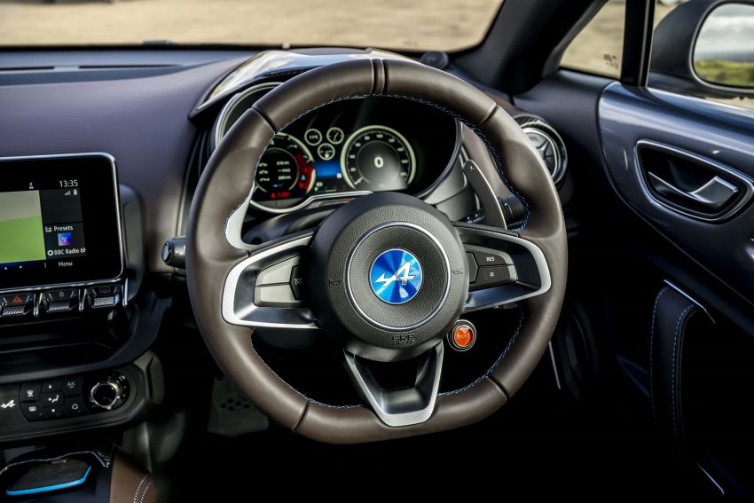 2022 Alpine A110 GT - UK version - Interior, Steering Wheel Wallpaper 850x567 #44