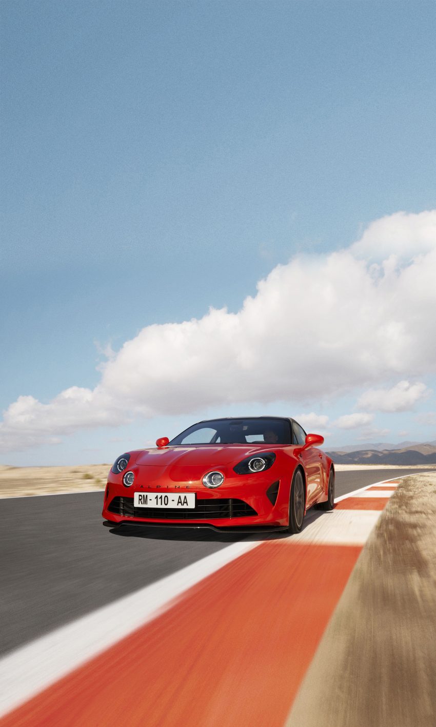 2022 Alpine A110 S - Front Three-Quarter Phone Wallpaper 850x1417 #2