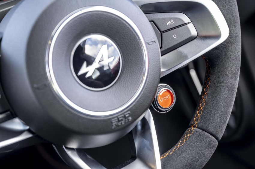 2022 Alpine A110 S - UK version - Interior, Steering Wheel Wallpaper 850x566 #55