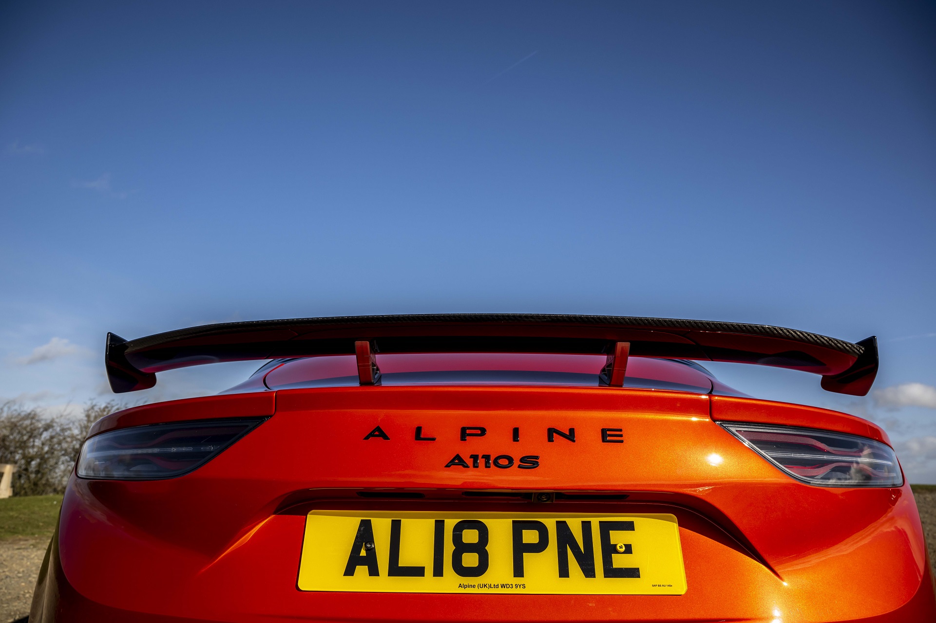 Download 2022 Alpine A110 S - UK version - Rear HD Wallpaper 1921x1280 #48