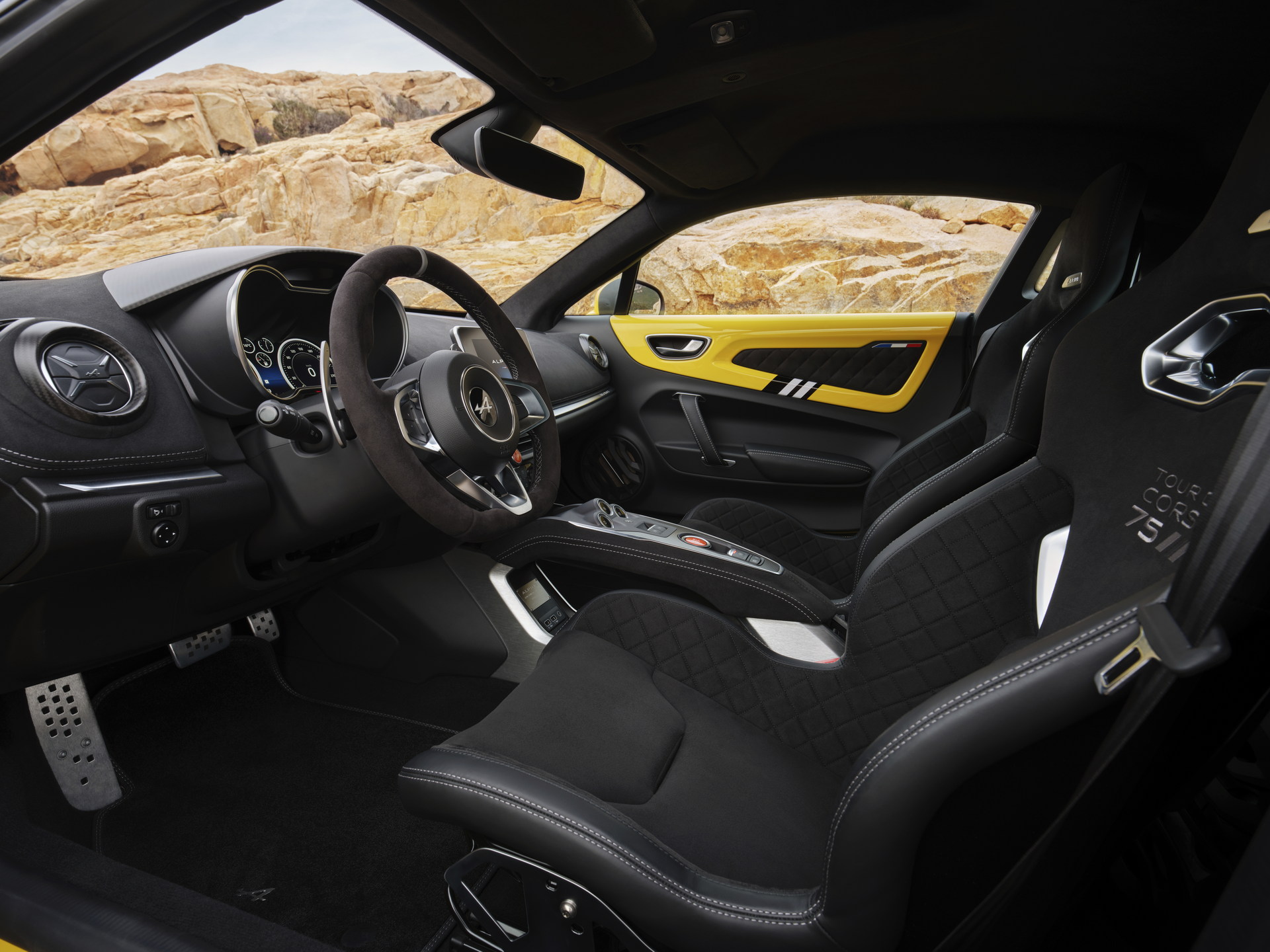 Download 2022 Alpine A110 Tour de Corse 75 - Interior HD Wallpaper 1920x1440 #12