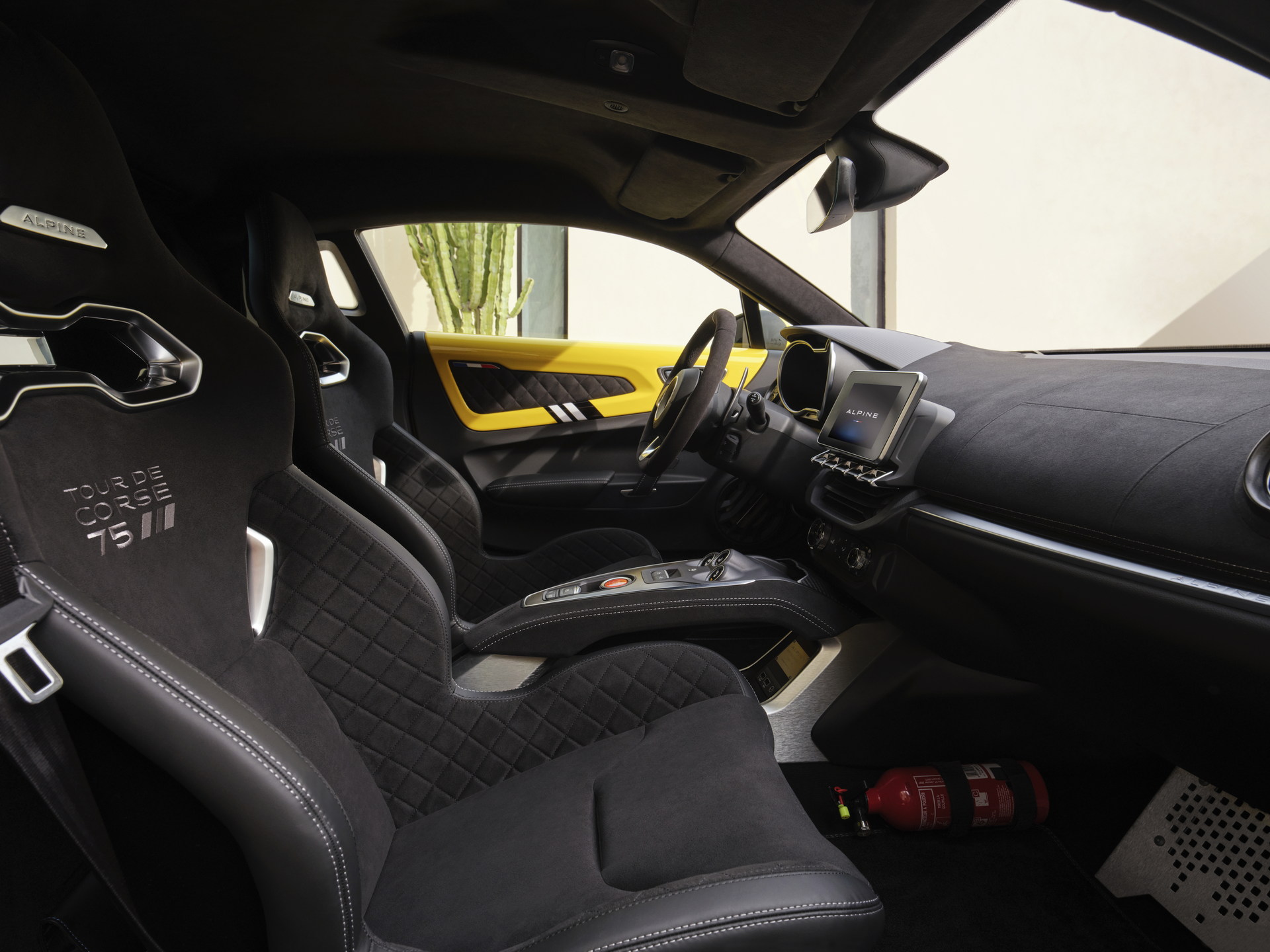 Download 2022 Alpine A110 Tour de Corse 75 - Interior HD Wallpaper 1920x1440 #13