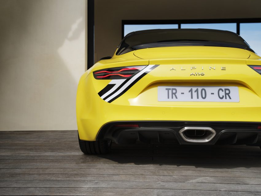 2022 Alpine A110 Tour de Corse 75 - Rear Wallpaper 850x638 #7