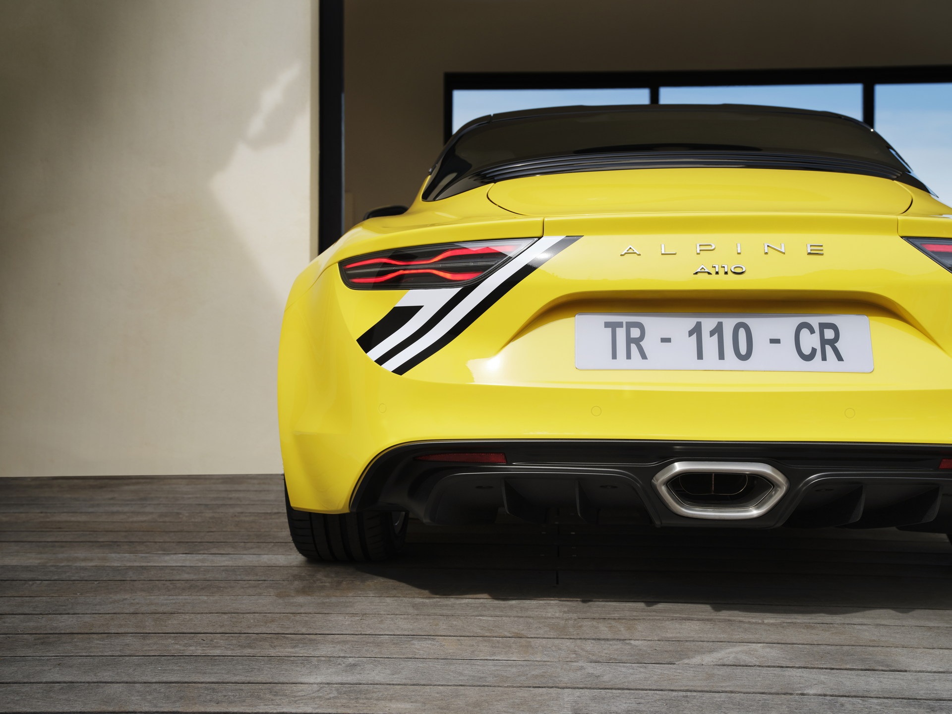 Download 2022 Alpine A110 Tour de Corse 75 - Rear HD Wallpaper 1920x1440 #7