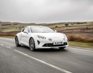 2022 Alpine A110 - UK version - Front Three-Quarter Wallpaper 190x150