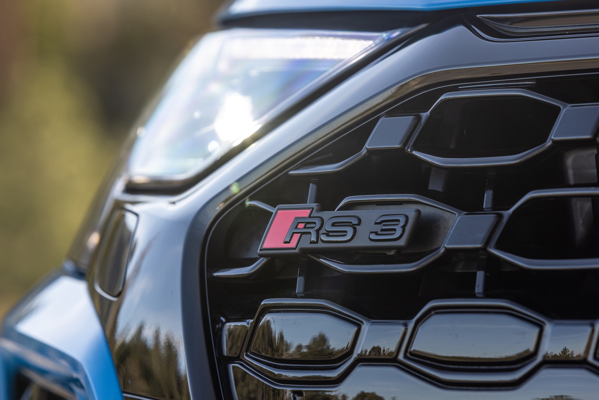 Download 2022 Audi RS3 Sedan - US version - Badge HD Wallpaper 1921x1281 #14