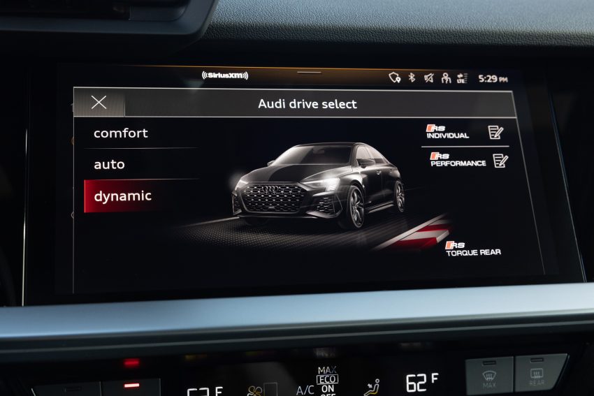 2022 Audi RS3 Sedan - US version - Central Console Wallpaper 850x567 #27