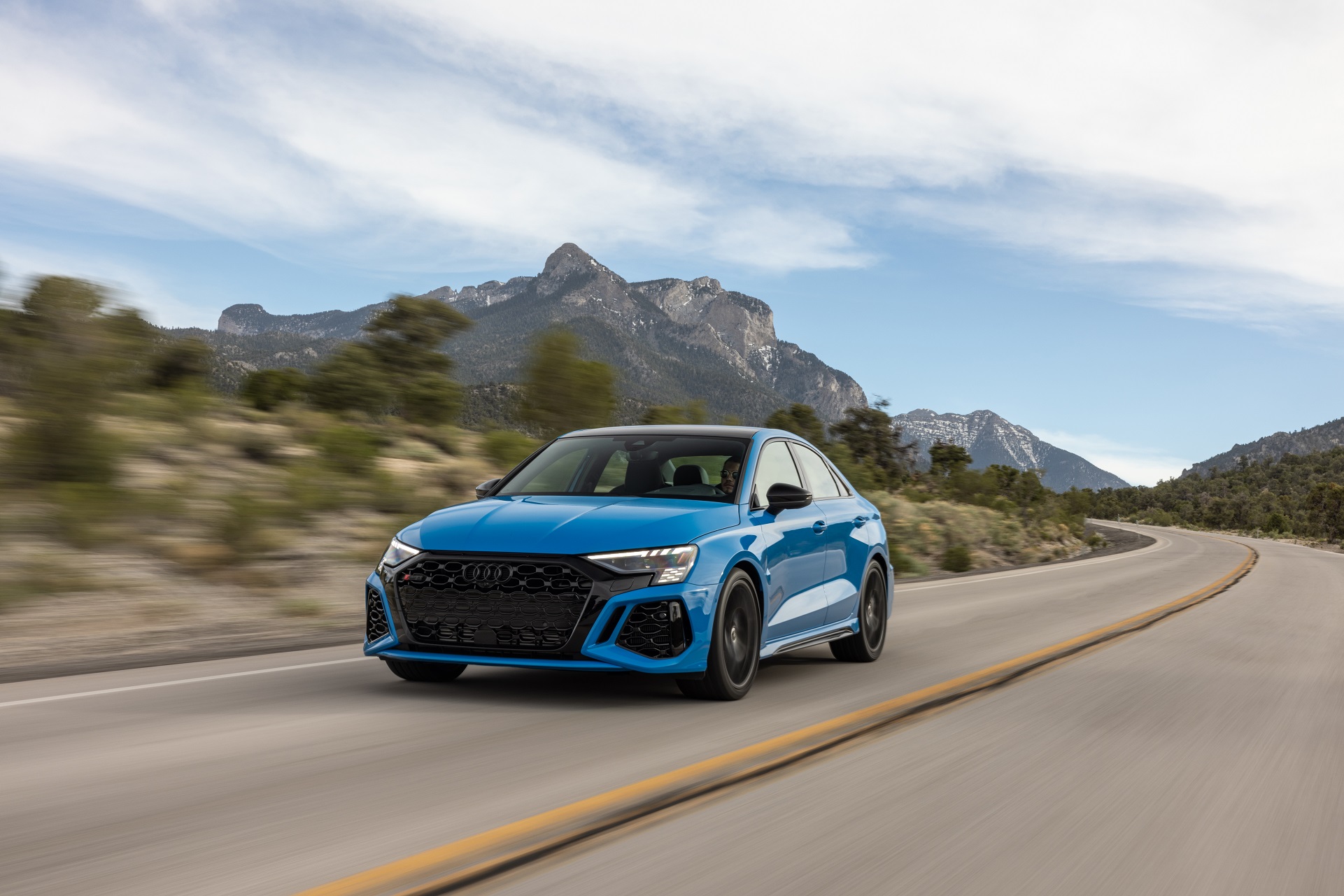 Download 2022 Audi RS3 Sedan - US version - Front HD Wallpaper 1921x1281 #3