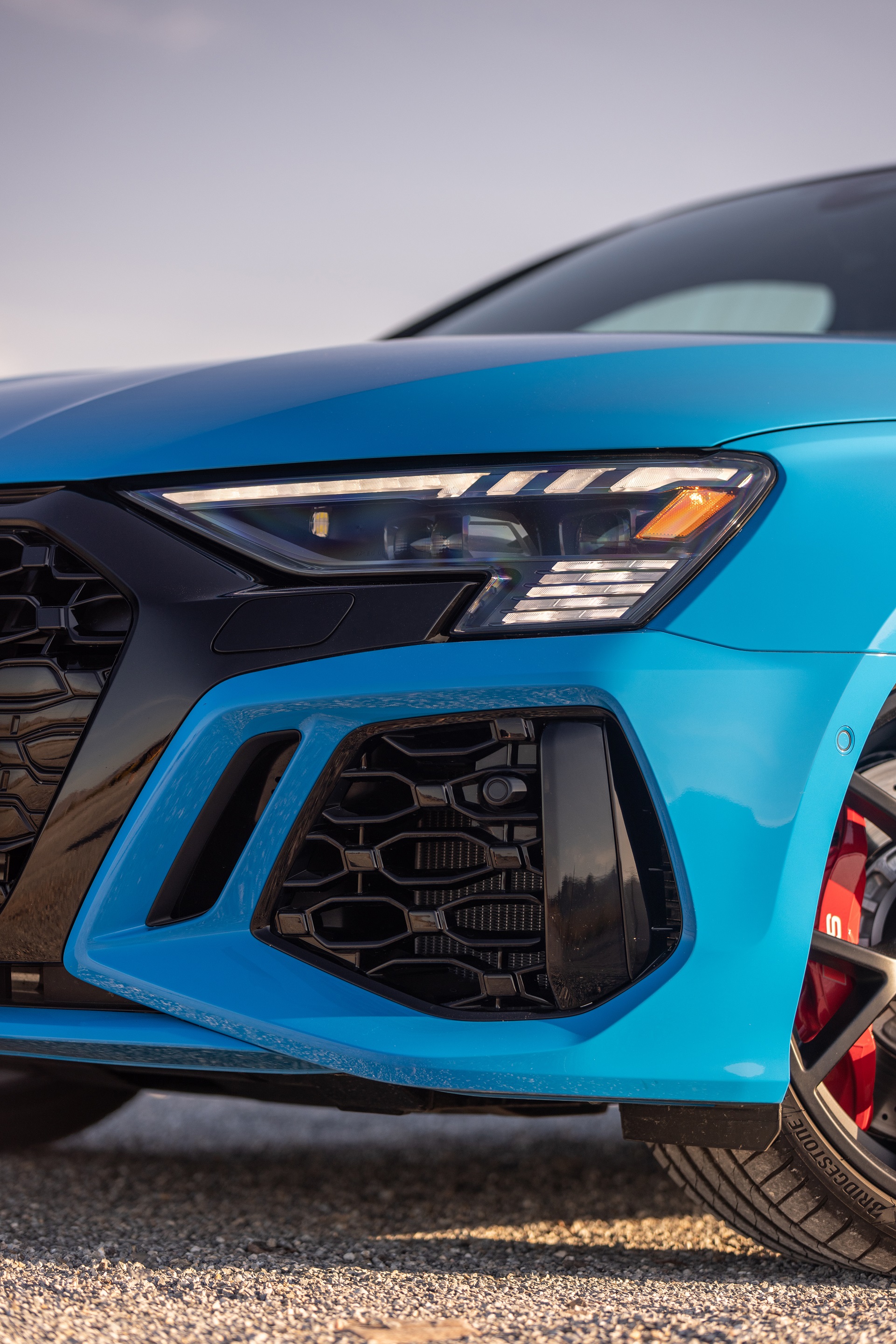 Download 2022 Audi RS3 Sedan - US version - Headlight HD Phone Wallpaper 1921x2880 #13