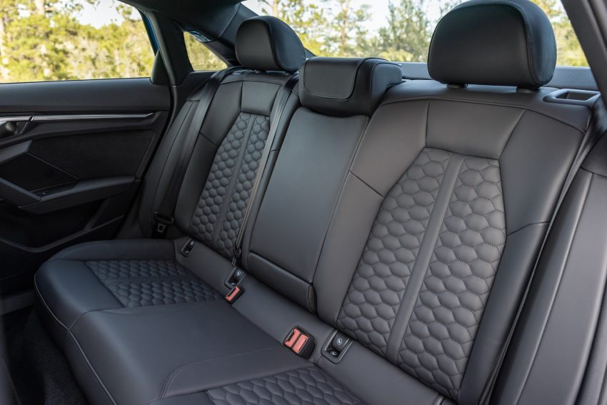 2022 Audi RS3 Sedan - US version - Interior, Rear Seats Wallpaper 850x567 #31