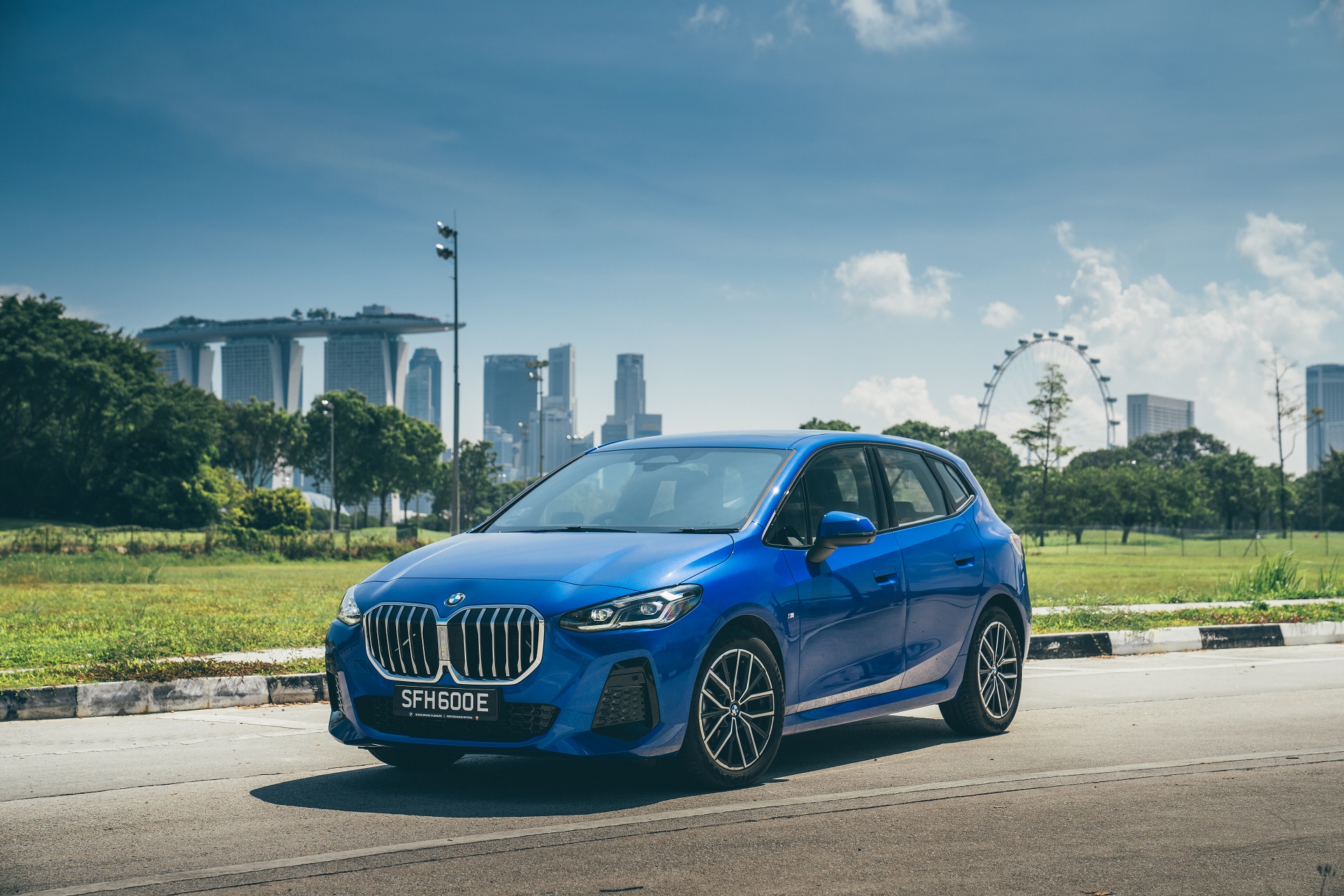 Download 2022 BMW 218i Active Tourer M Sport Launch Edition - Front Three-Quarter HD Wallpaper 1920x1280 #28