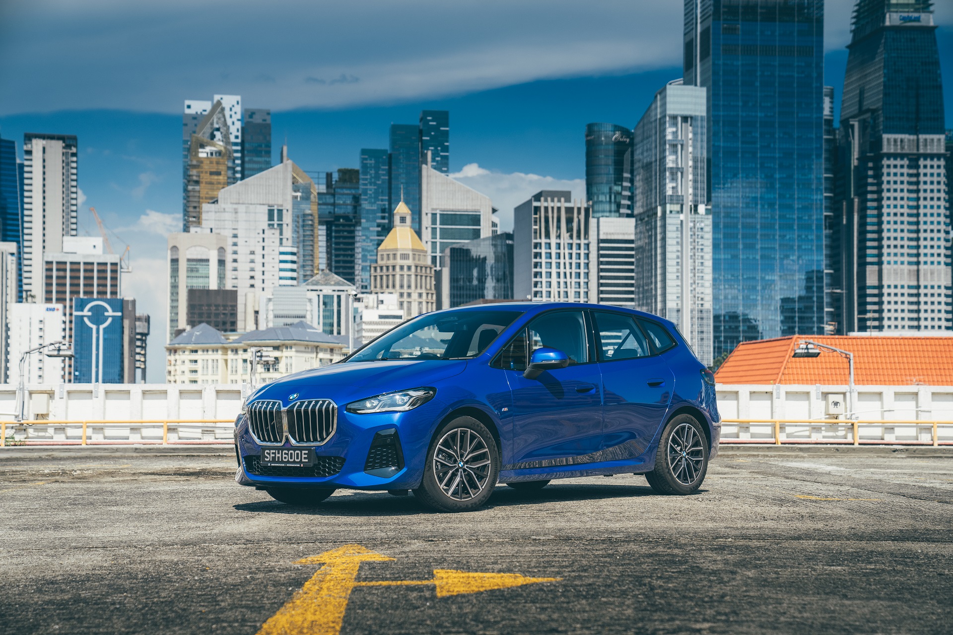 Download 2022 BMW 218i Active Tourer M Sport Launch Edition - Front Three-Quarter HD Wallpaper 1920x1280 #33