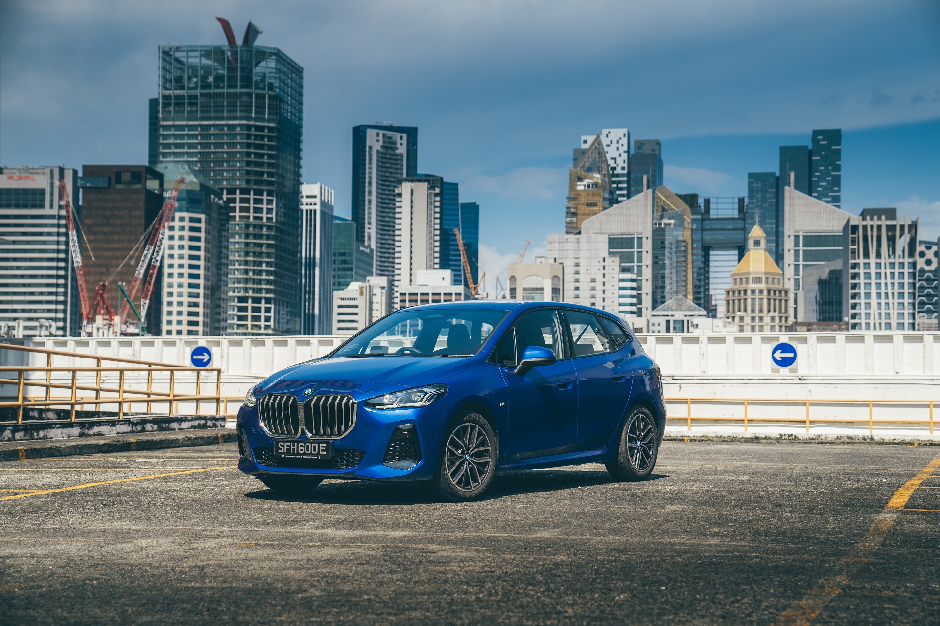 Download 2022 BMW 218i Active Tourer M Sport Launch Edition - Front Three-Quarter HD Wallpaper 1920x1280 #34