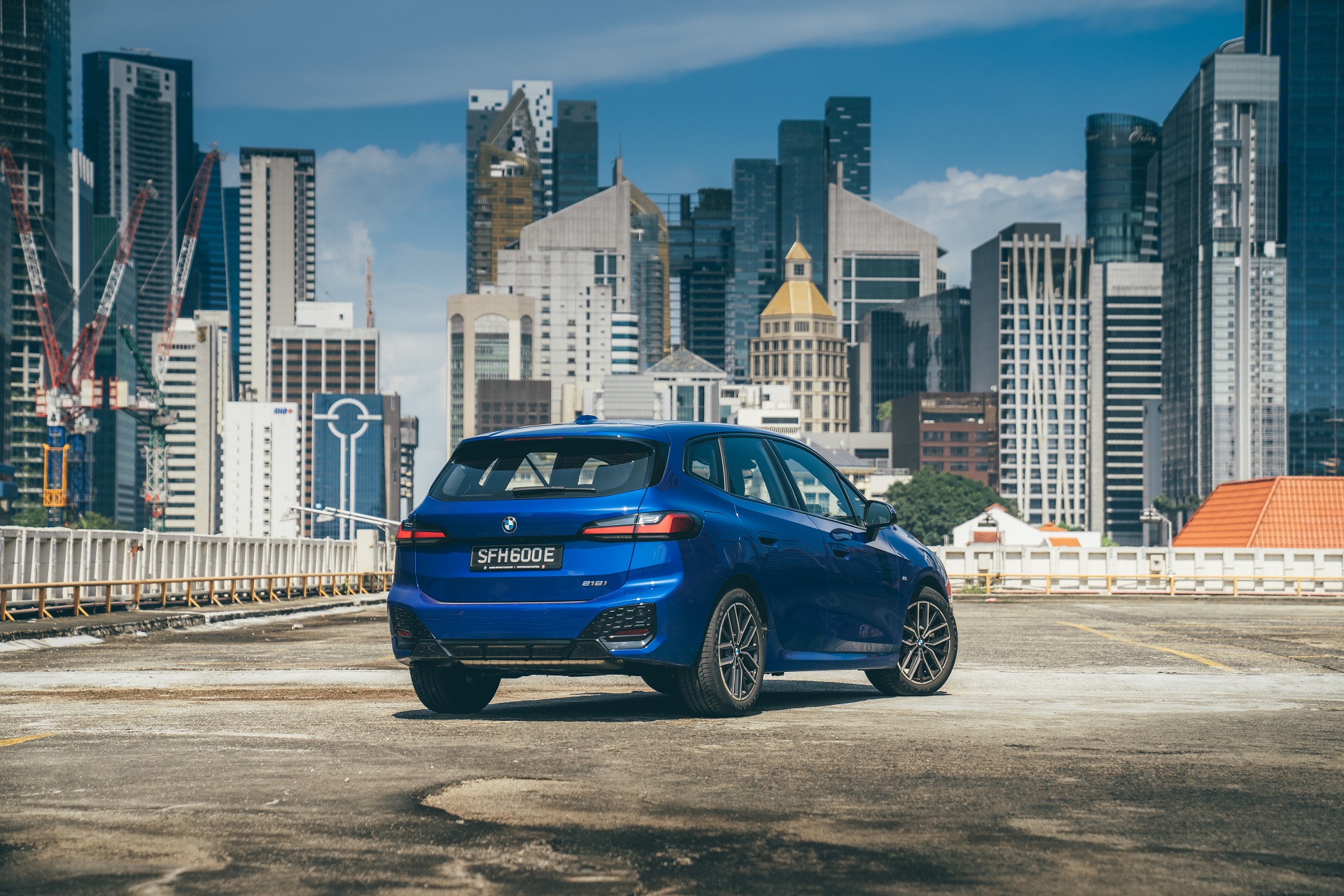 Download 2022 BMW 218i Active Tourer M Sport Launch Edition - Rear Three-Quarter HD Wallpaper 1920x1280 #36