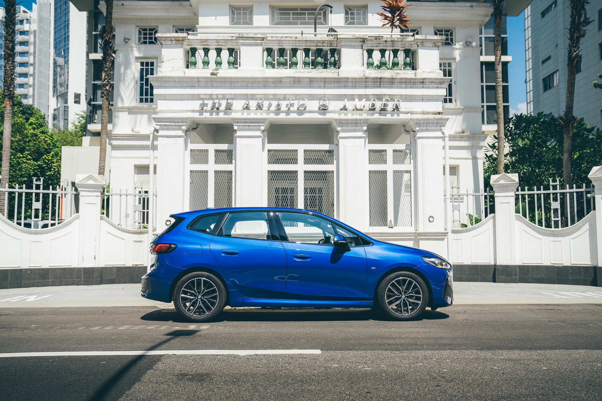 Download 2022 BMW 218i Active Tourer M Sport Launch Edition - Side HD Wallpaper 1920x1279 #31