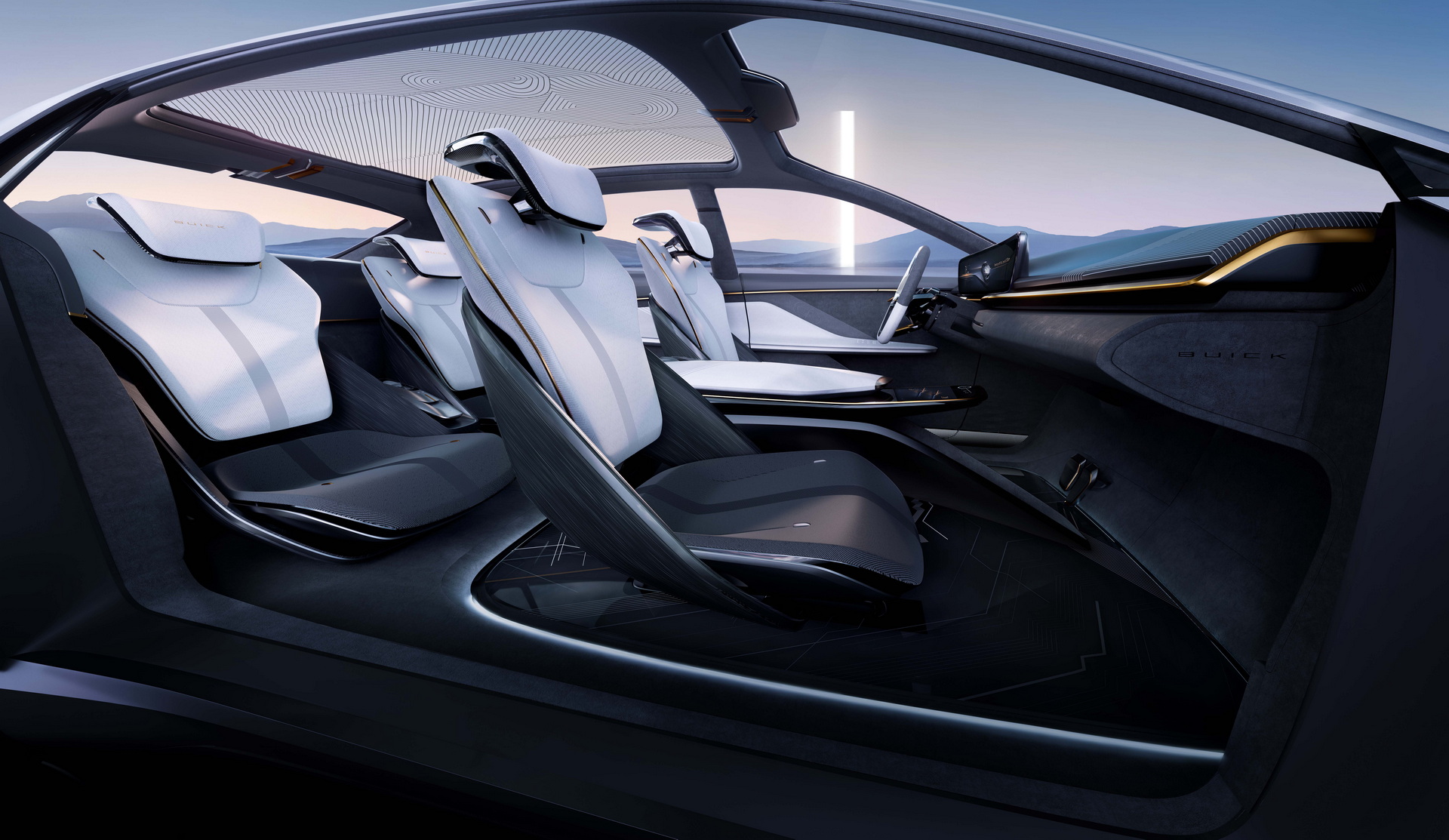 Download 2022 Buick Electra-X Concept - Interior, Seats HD Wallpaper 1920x1113 #5