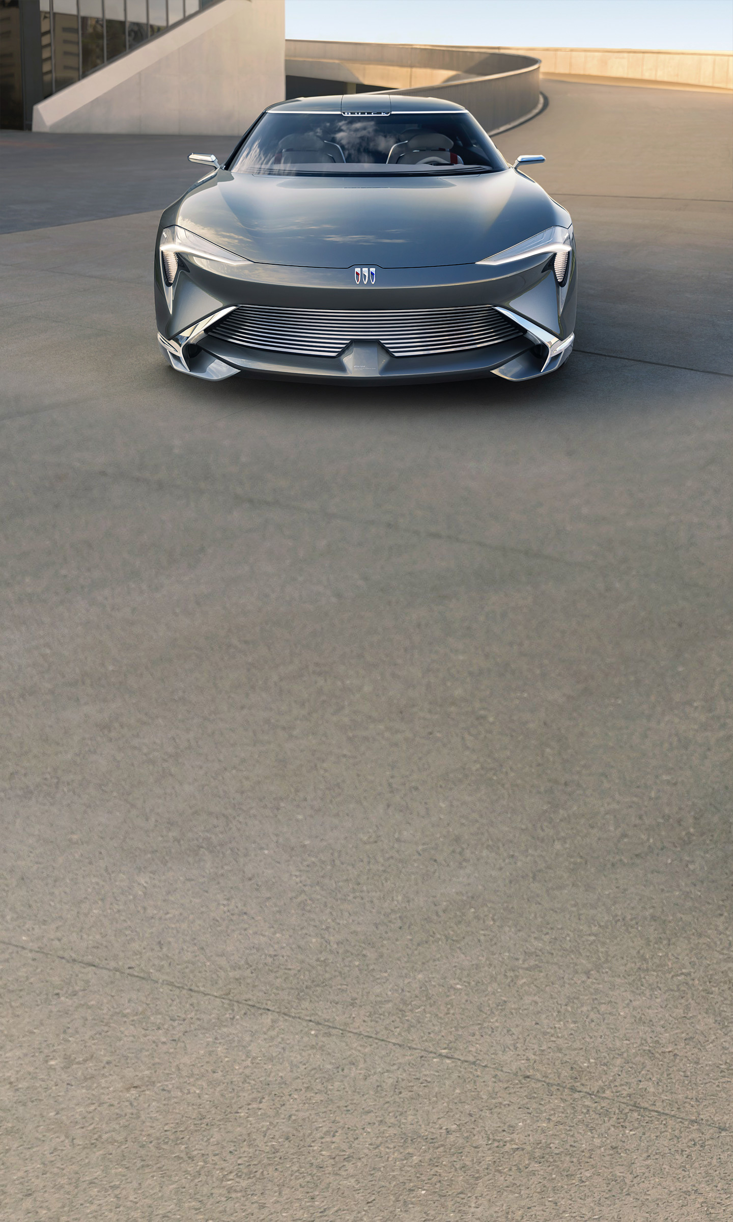 Download 2022 Buick Wildcat EV Concept - Front HD Phone Wallpaper 1440x2400 #5