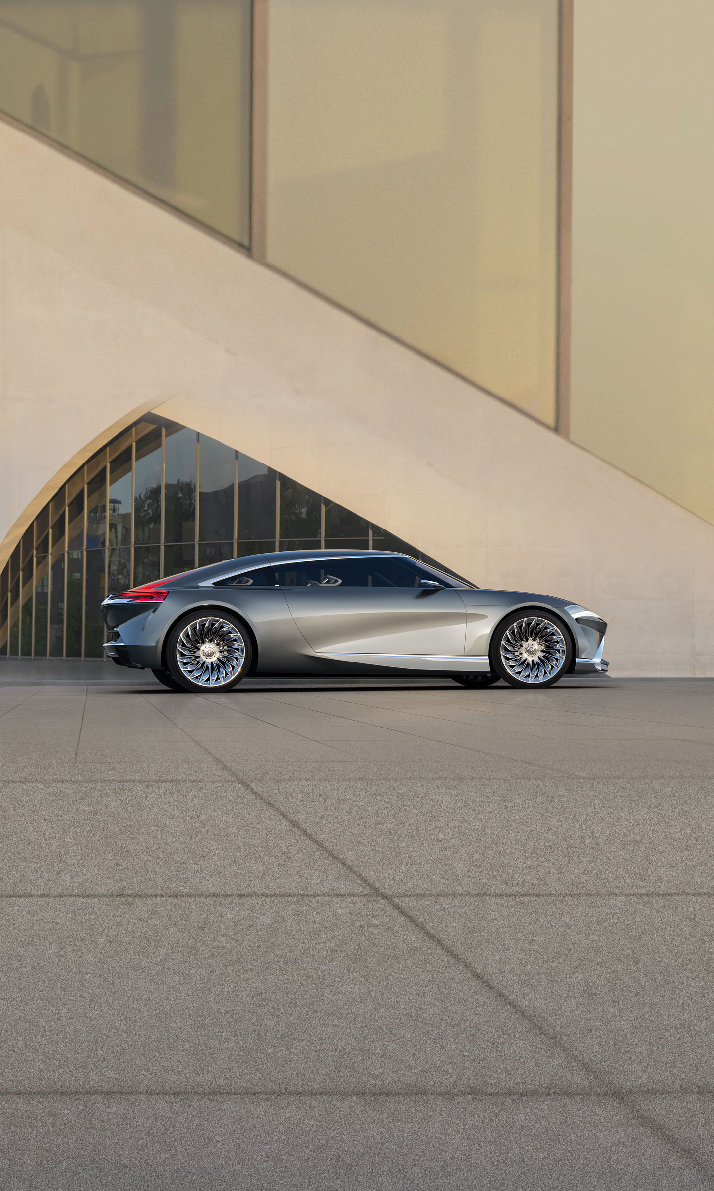 Download 2022 Buick Wildcat EV Concept - Side HD Phone Wallpaper 1440x2400 #10