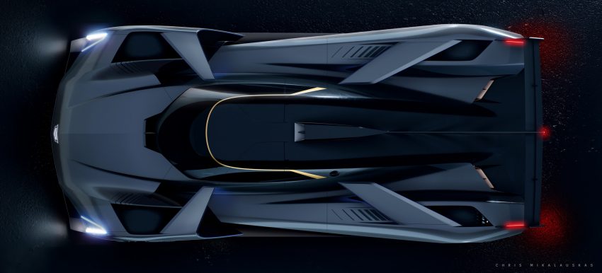 2023 Cadillac Project GTP Hypercar - Top Wallpaper 850x386 #8