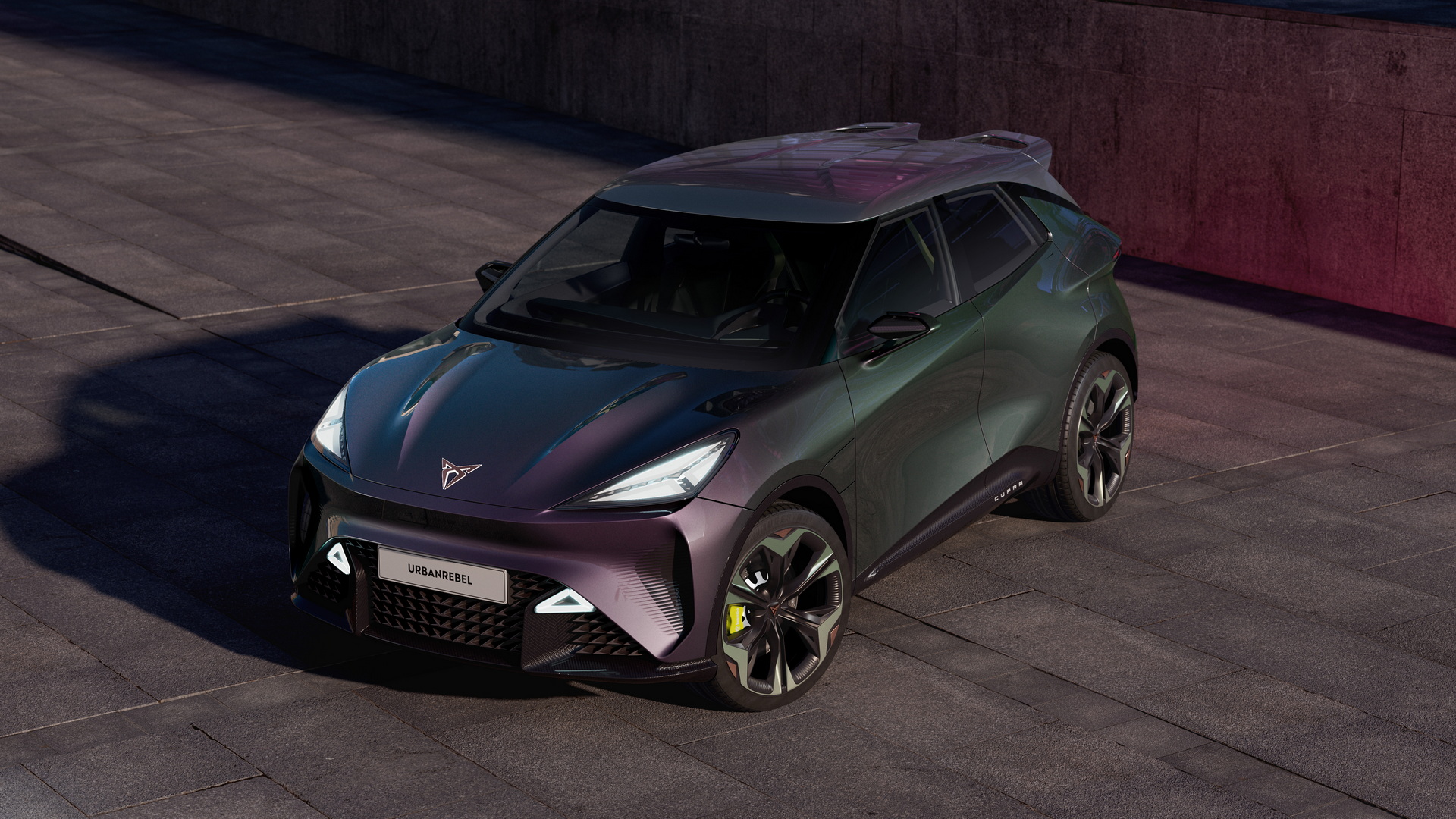 Download 2022 Cupra UrbanRebel Concept - Front Three-Quarter HD Wallpaper 1920x1080 #2