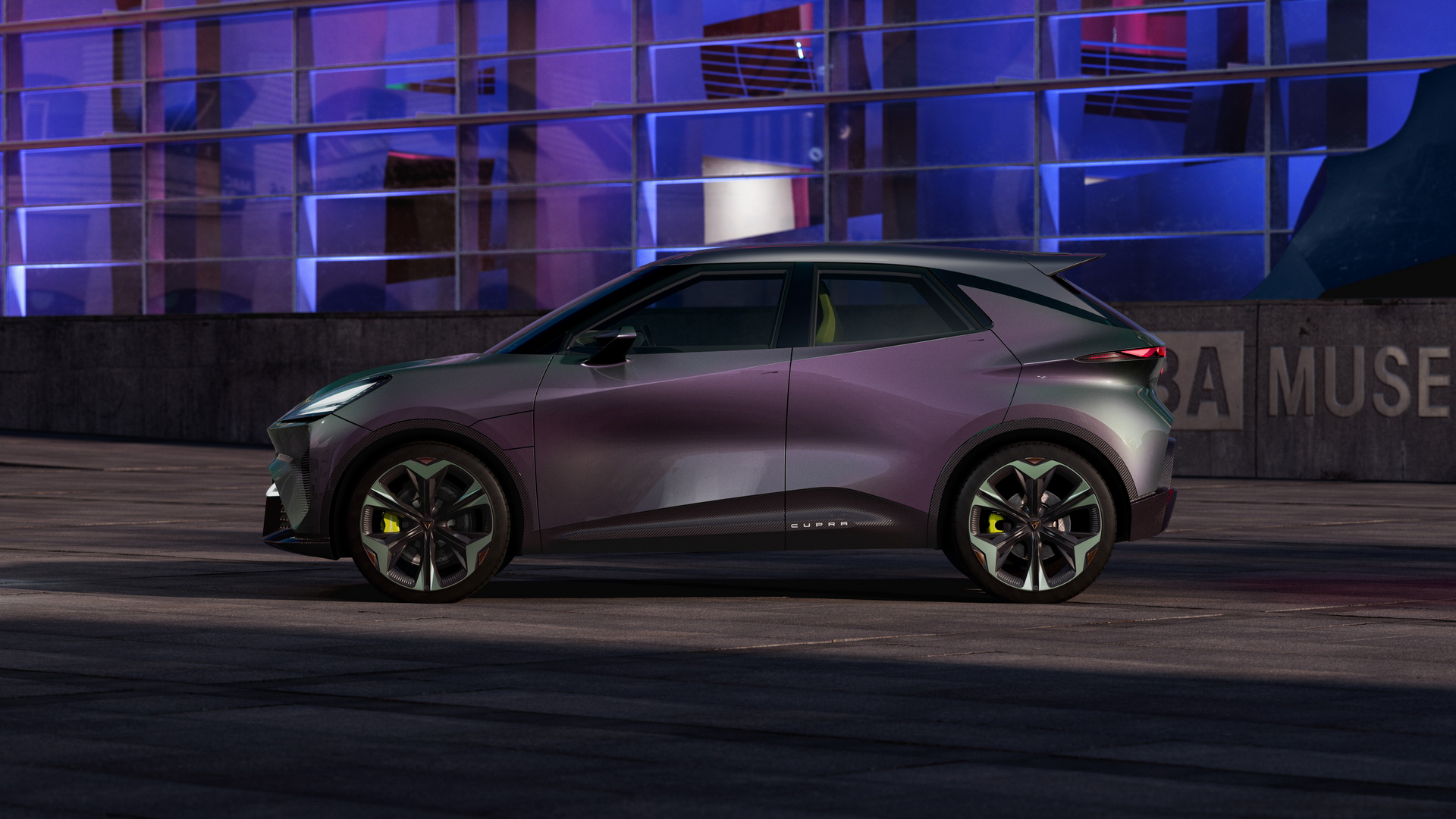 Download 2022 Cupra UrbanRebel Concept - Side HD Wallpaper 1920x1080 #7