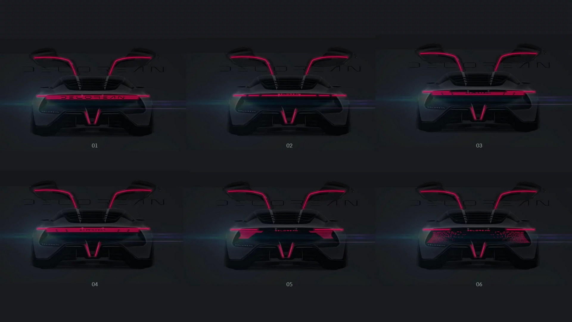 Download 2022 DeLorean Alpha 5 Concept - Design Sketch HD Wallpaper 1920x1080 #44