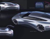 2022 DeLorean Alpha 5 Concept - Design Sketch Wallpaper 190x150