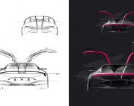 2022 DeLorean Alpha 5 Concept - Design Sketch Wallpaper 190x150