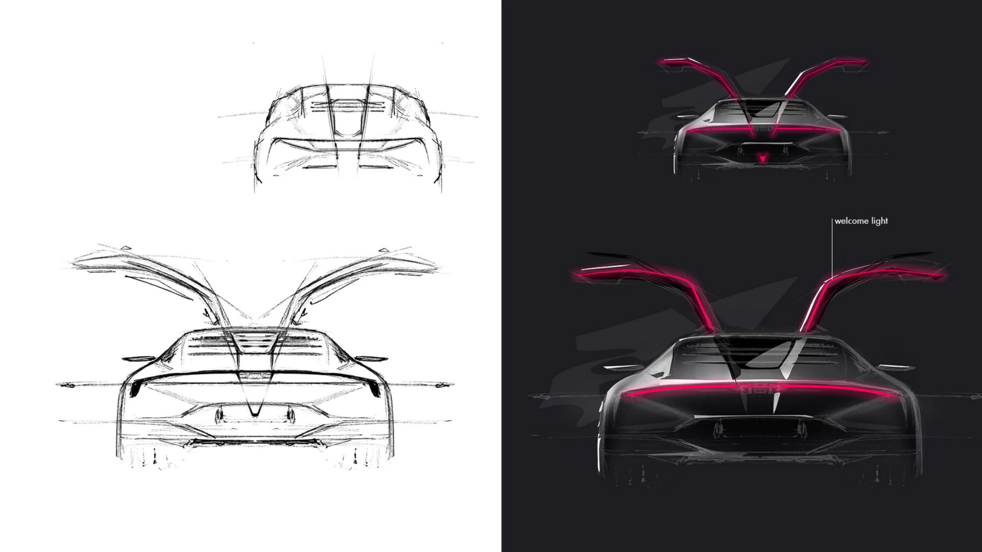 Download 2022 DeLorean Alpha 5 Concept - Design Sketch HD Wallpaper 1920x1080 #55