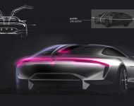 2022 DeLorean Alpha 5 Concept - Design Sketch Wallpaper 190x150