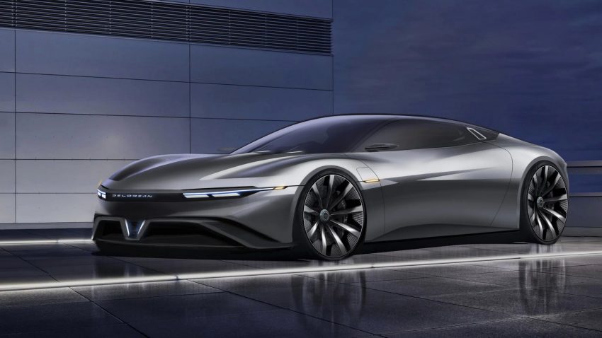 2022 DeLorean Alpha 5 Concept - Front Three-Quarter Wallpaper 850x478 #30