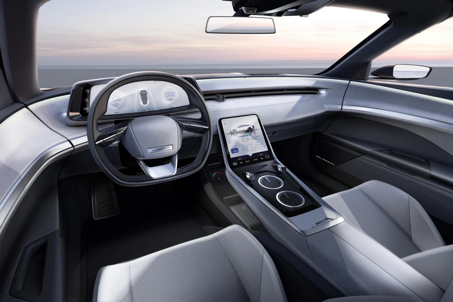 Download 2022 DeLorean Alpha 5 Concept - Interior HD Wallpaper 1920x1280 #28