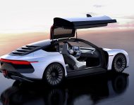 2022 DeLorean Alpha 5 Concept - Rear Three-Quarter Wallpaper 190x150