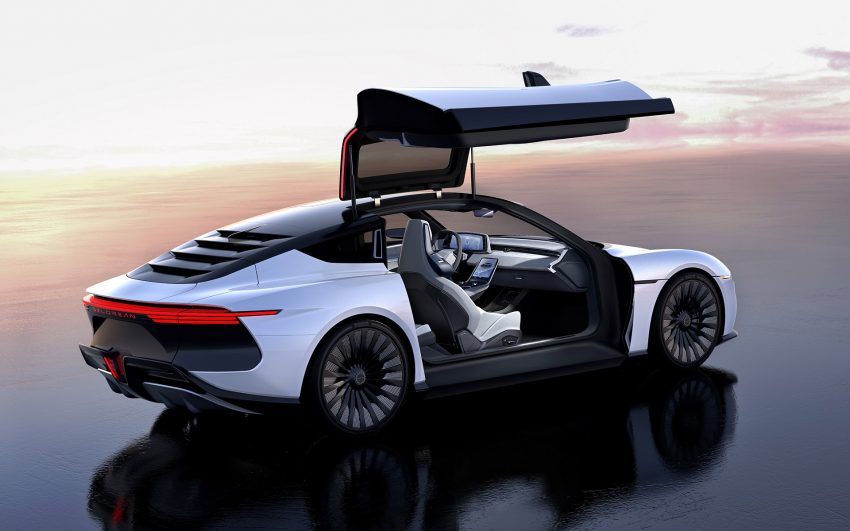 2022 DeLorean Alpha 5 Concept - Rear Three-Quarter Wallpaper 850x531 #24