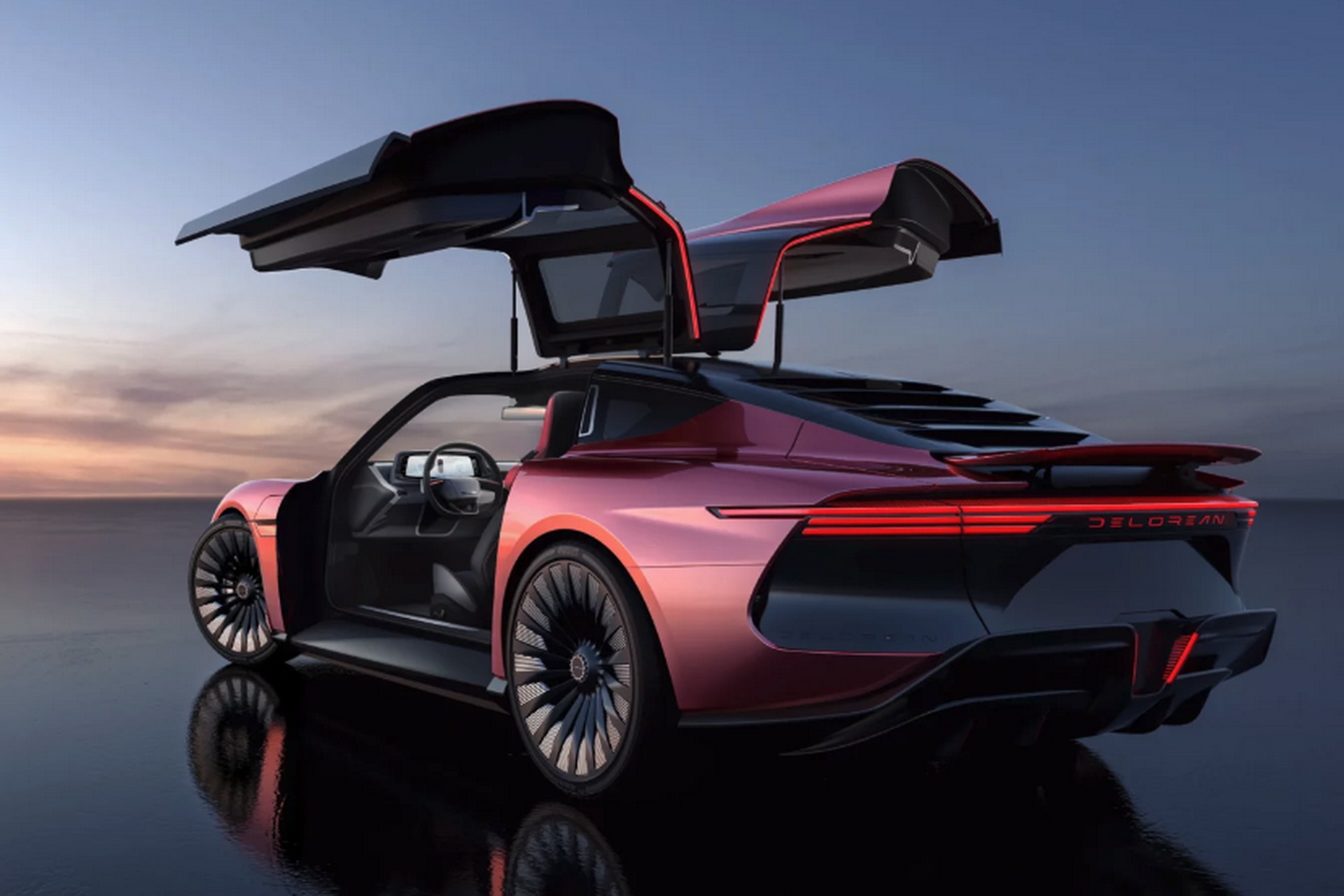 Download 2022 DeLorean Alpha 5 Concept - Rear Three-Quarter HD Wallpaper 1920x1280 #10