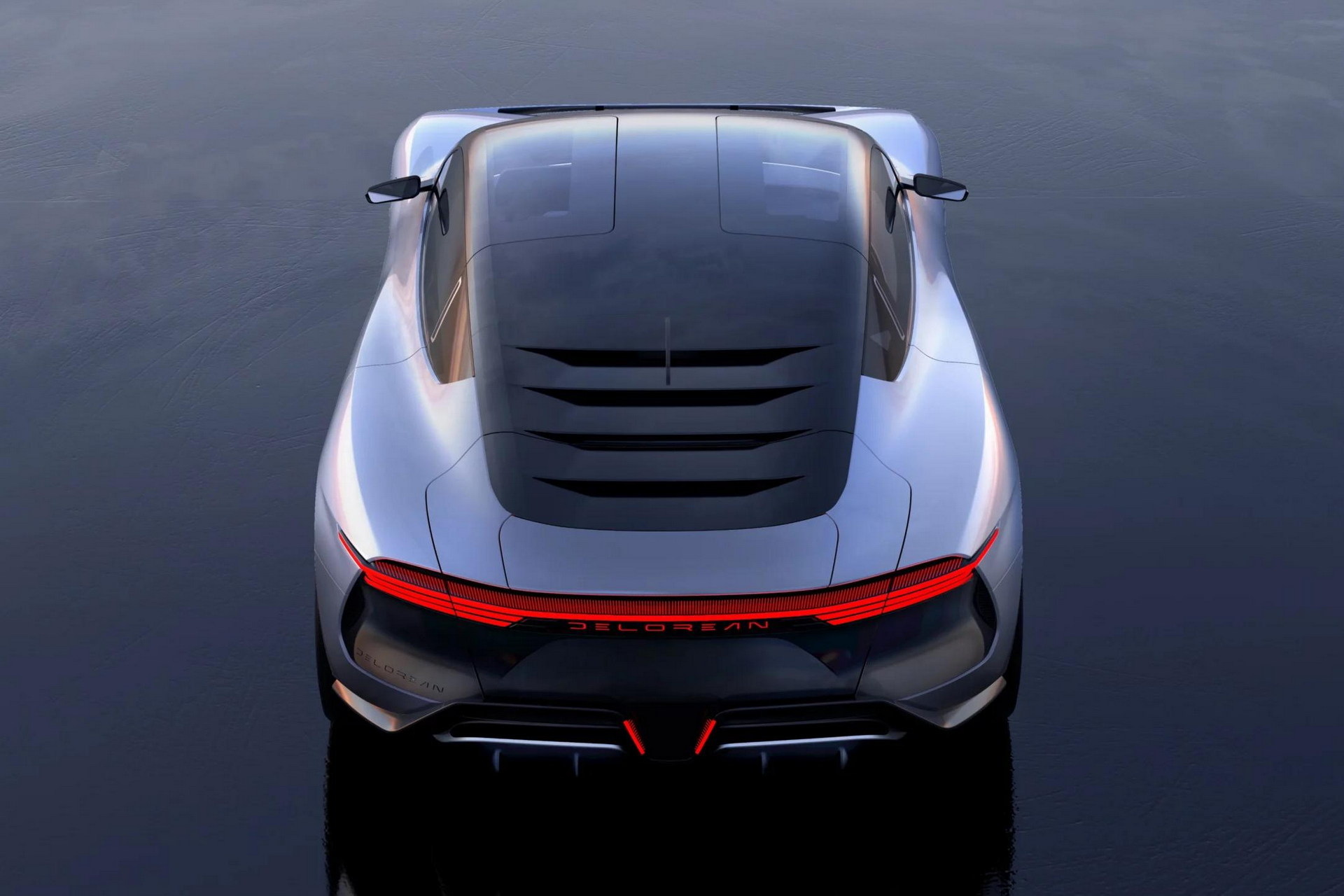 Download 2022 DeLorean Alpha 5 Concept - Rear HD Wallpaper 1920x1280 #18