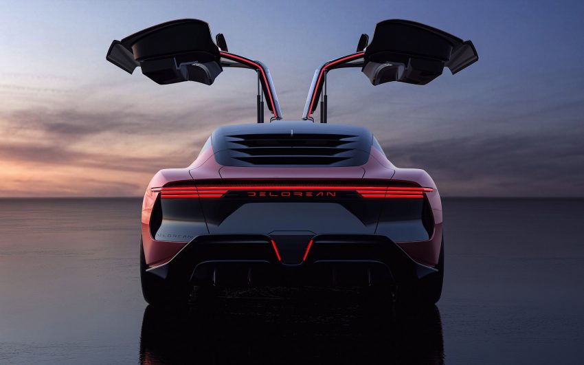 2022 DeLorean Alpha 5 Concept - Rear Wallpaper 850x531 #11