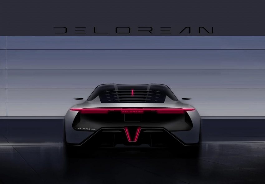 2022 DeLorean Alpha 5 Concept - Rear Wallpaper 850x592 #34