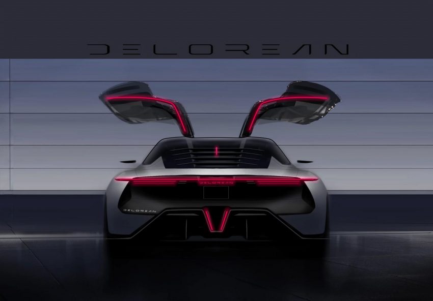 2022 DeLorean Alpha 5 Concept - Rear Wallpaper 850x592 #35